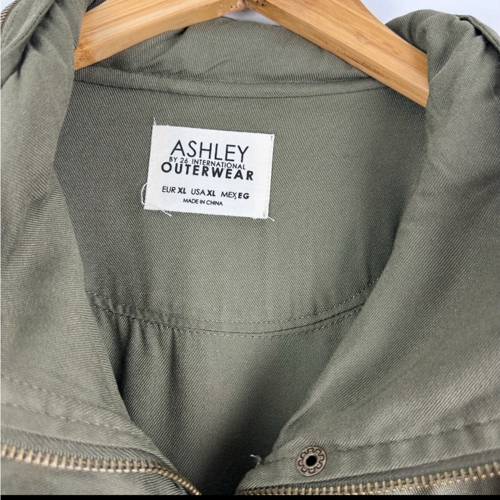 Ashley By 26 International Olive Utility Jacket - Picture 2 of 9